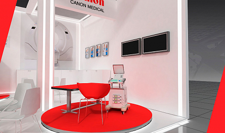 Стенд Canon-РМК на выставке Здравоохранение-2019
