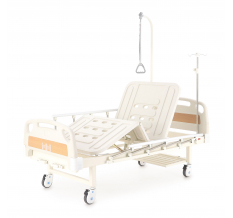 Медицинские кровати Med-Mos Е-8 (MM-2014Н-02) 2 функции с полкой и столиком