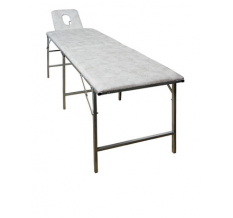 Массажные столы КМС-«Диакомс» (складная) со съемным регулируемым по высоте подголовником