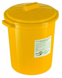 Емкости для сбора отходов МедКом МК-03 50 литров