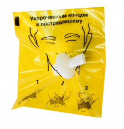 "Виталфарм" для проведения искусственного дыхания "рот-устройство-рот" одноразовое плёночное, арт.50308
